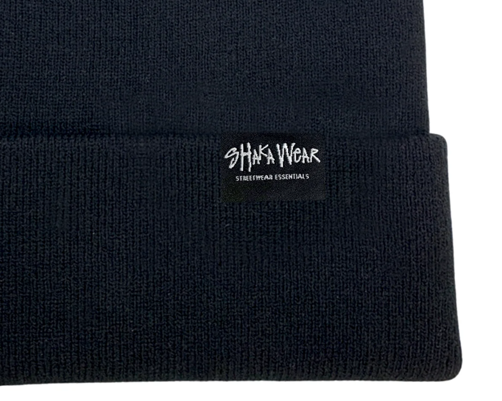 SHAKA WEAR (シャカウェア) ロゴ ビーニー ニットキャップ Logo